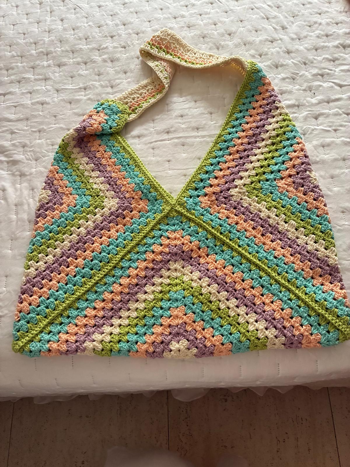 Bolso Triángulo Pastel Granny — 1