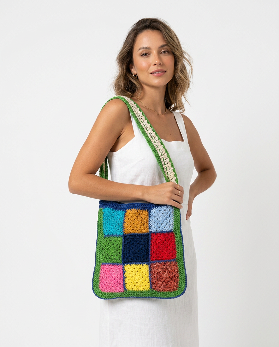 Bolso Granny Verde — 2